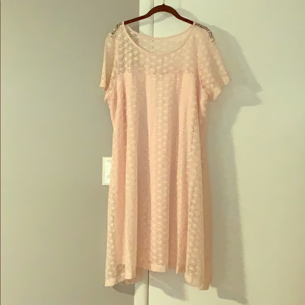 Pink Lane Bryant Dress